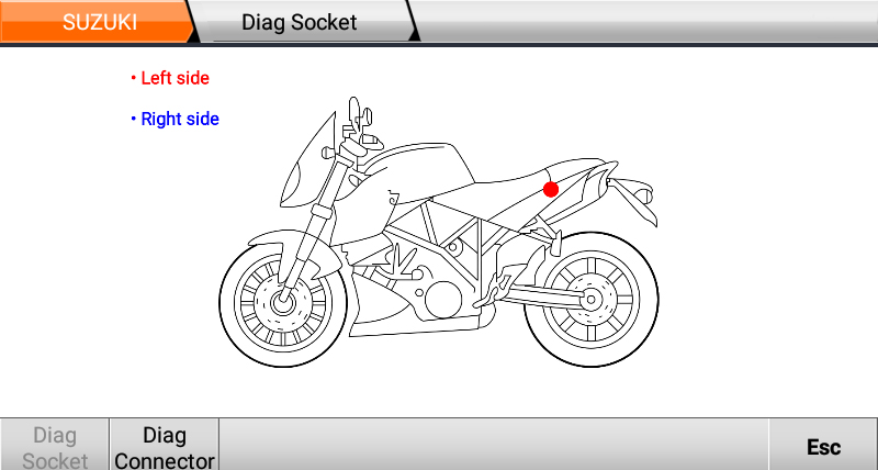 OBDStar MS50 socket connector
