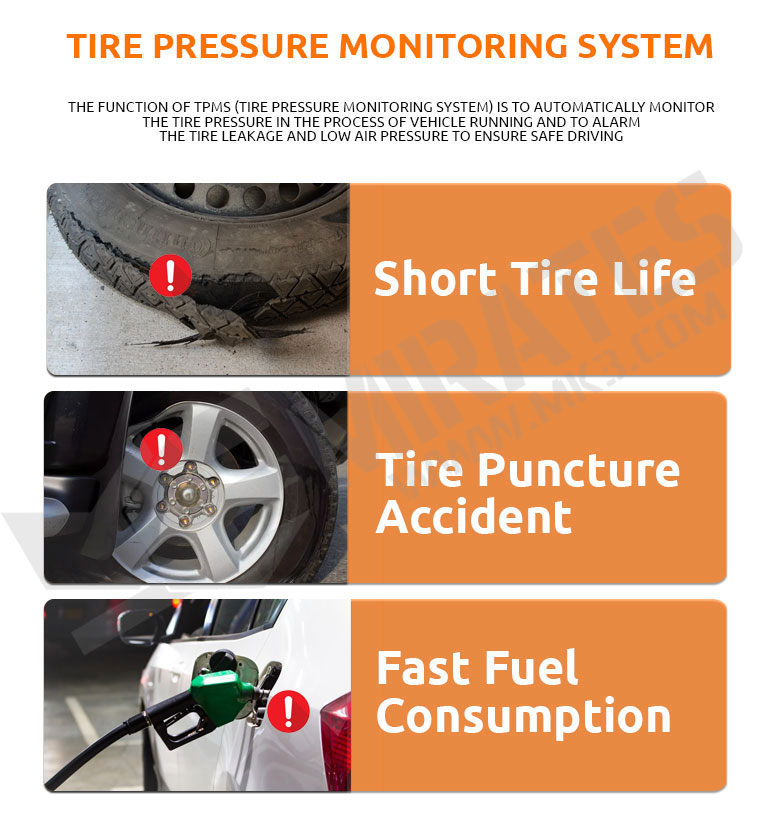 Short Tire Life , Tire Puncture Accident , Fast Fuel Consumption