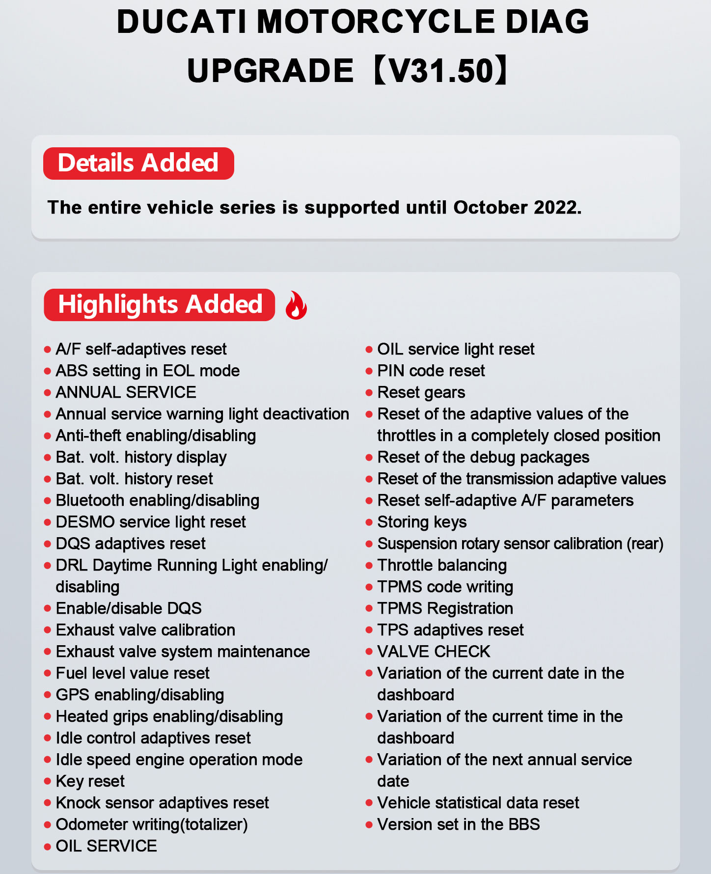 V31.50 DUCATI Diag Upgrade 2023-06-25