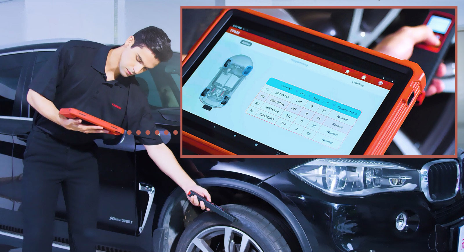 Launch X-431 TSGUN TPMS WAND Tire Pressure Detector Activate An Extended TPMS Tool For Your X-431 Scanners | Emirates Keys
