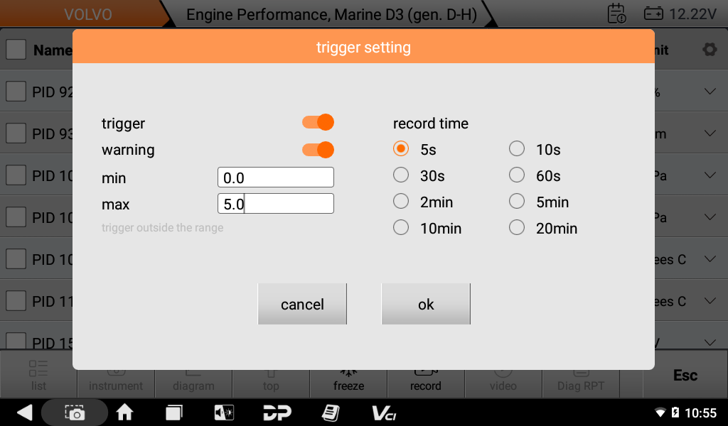 ISCAN PRO VOLVO (MARINE) ISCAN PRO VOLVO (MARINE)