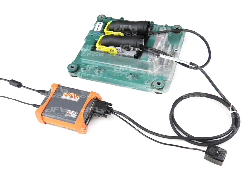 New DFOX Bench Mode For Volvo / Renault Trucks TRW EMS 2.2 TRW EMS 2.3 TRW EMS 2.4 Cable D48CBB04 | Emirates Keys