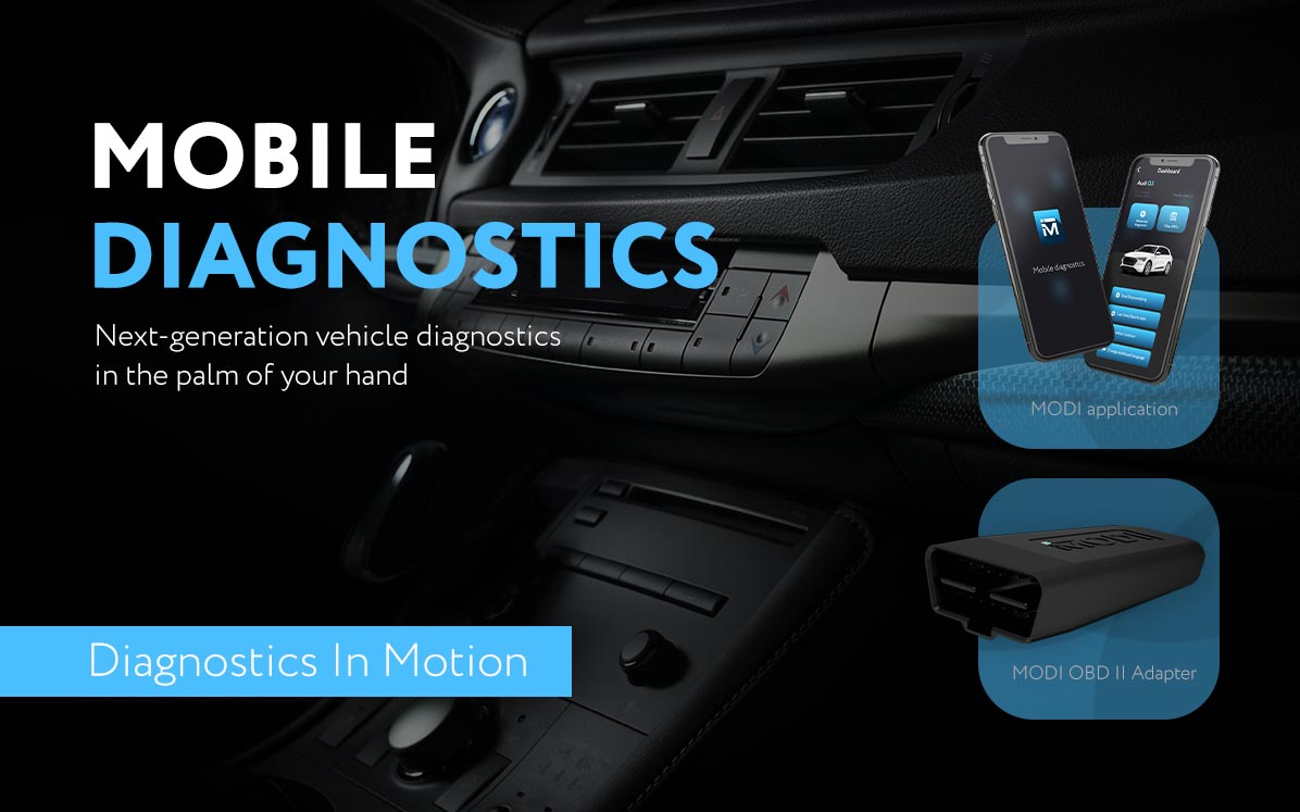 Abrites MODI Mobile Diagnostics is Bluetooth-enabled and works with the designated MODI and VIN Reader apps | Emirates Keys