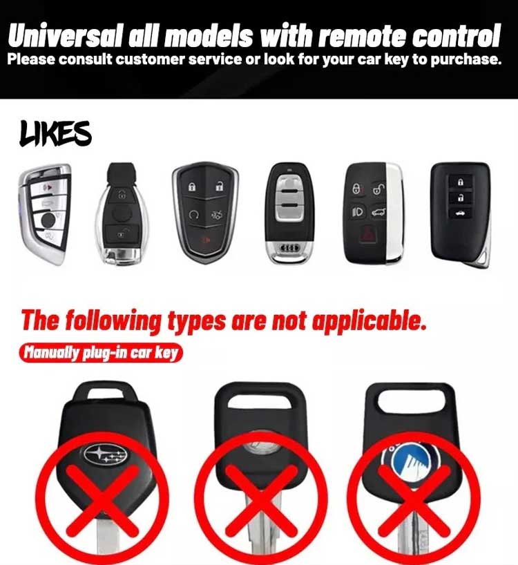 New Aftermarket LCD Universal Modified Smart Remote Key PKE Comfort Access System For All Keyless Car Silver Color | Emirates Keys