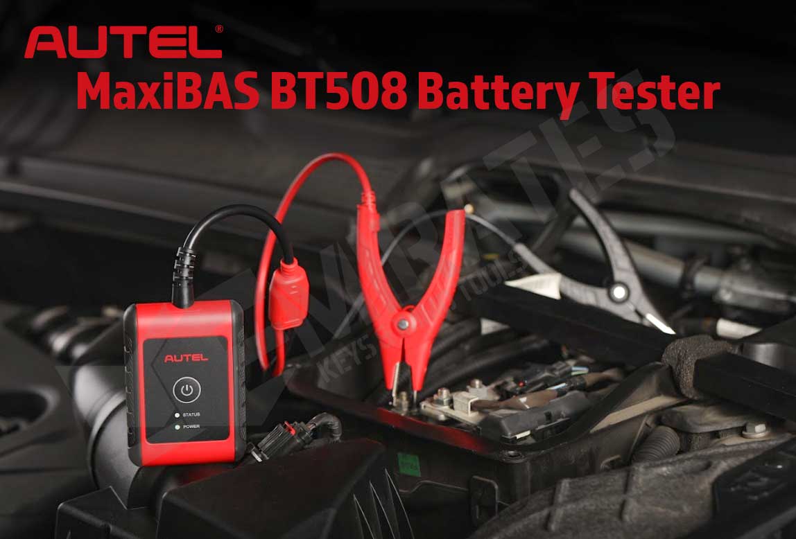 New Autel MaxiBAS BT508 Battery Tester Electrical System Tester With Wireless Bluetooth VCI All System Diagnostic | Emirates Keys