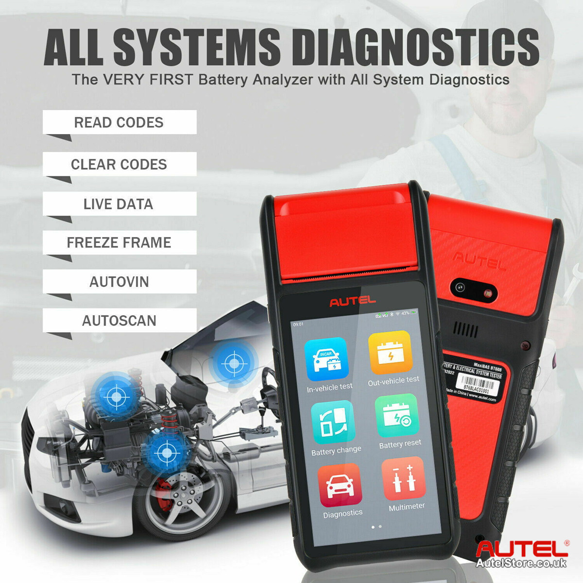 MaxiBAS BT608 All Systems