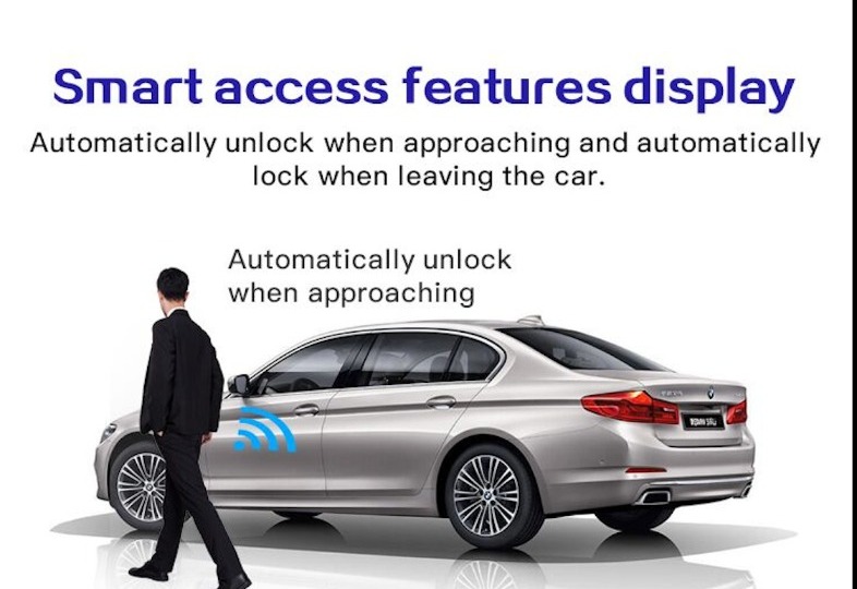 New Aftermarket LCD Universal Modified Smart Key Kit For All Keyless Entry Car Mercedes Benz Classic Style Silver Color	 | Emirates Keys