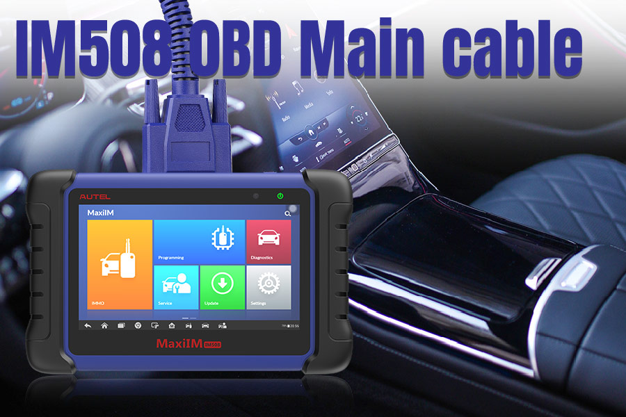 New Autel Main Test Cable for Autel MaxiIM IM508 Key Programming Tool (Stretch-Resistant Cable) | Emirates Keys