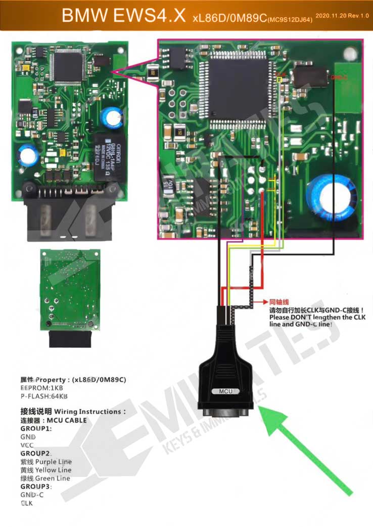 Xhorse_Solder-Free_Adapter_Package_Model_XDNP34