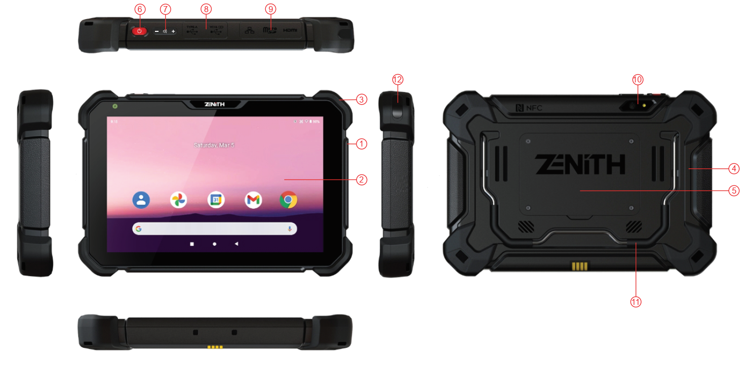 New Zenith Z7 Device Diagnostic Scan Tool Legacy of Excellence with Powerful Performance and Sleek Design | Emirates Keys